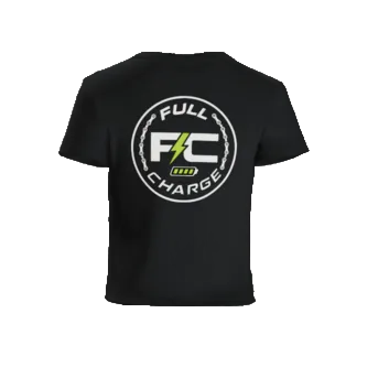 Women's Full Charge t-shirt (black)