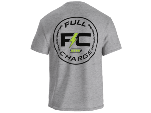 Full Charge OG t-shirt (grey)